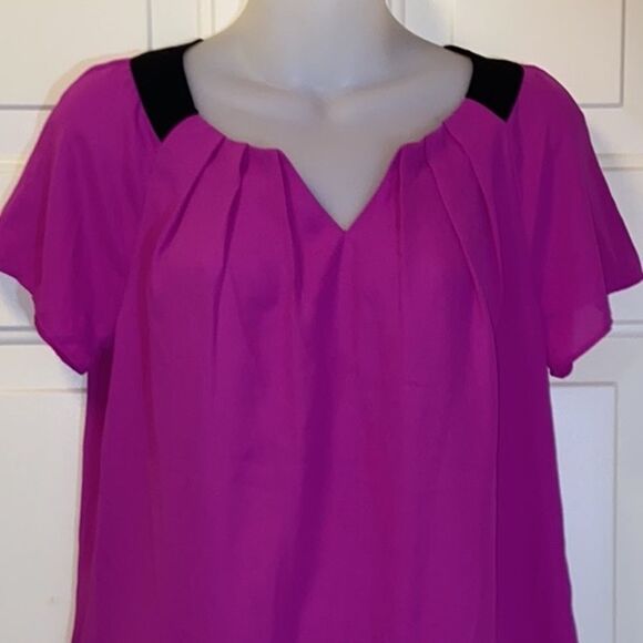 Bse, with Black Detail by Washington Woman Blouse Size MP - Picture 11 of 11